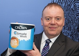 Mark Lloyd, sustainability manager at Crown Paints